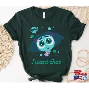 Inside Out 2 Envy Character Omg I Want That Tshirt Unisex